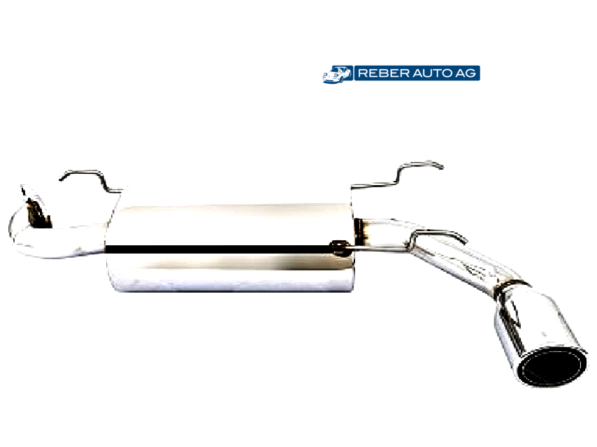 Sport-Endschalldämpfer aus Chromstahl COBALT 900566 Mazda MX-5 NB NBFL 1998-2005