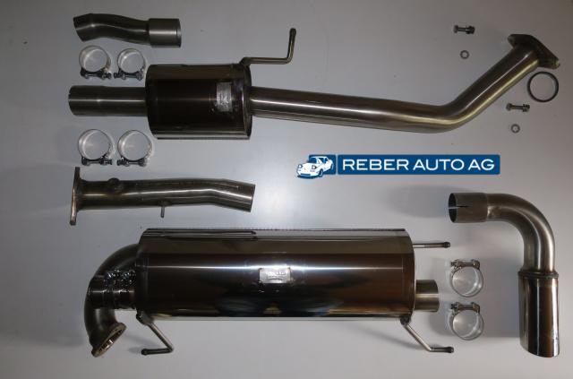 Sportauspuffanlage Gr.A Friedrich Motorsport S1FM982211X ab Katalysator Mazda MX-5 NB NBFL 1998-2005