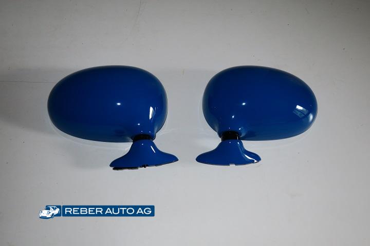 Aussenspiegelsatz DU Blau 90-97