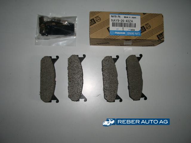 Bremsbelagsatz hinten 1.6 90-97