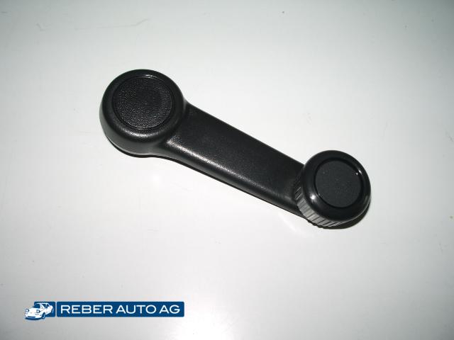 Fensterkurbel schwarz 90-91