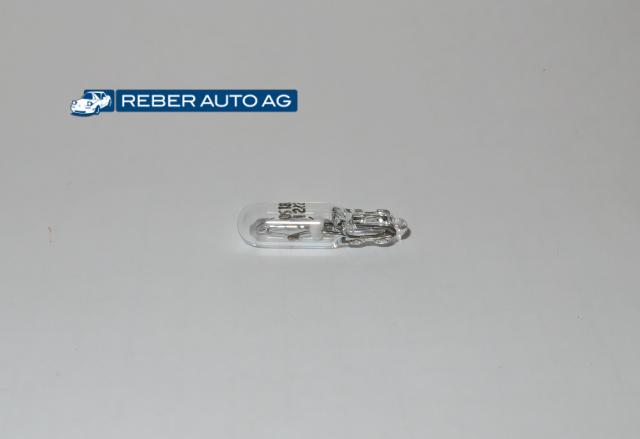 Glühlampe Glassockel 12V 2W