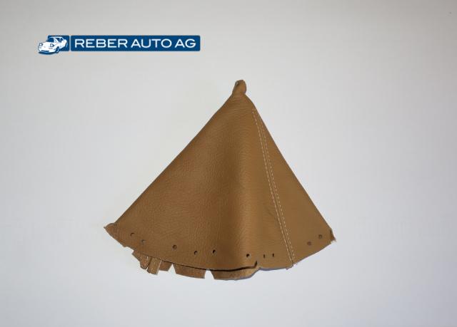 Schalthebelbalg Leder beige 90-05