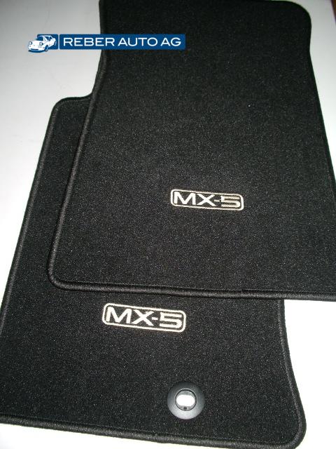 Teppichsatz Fussraum velours schwarz 90-05
