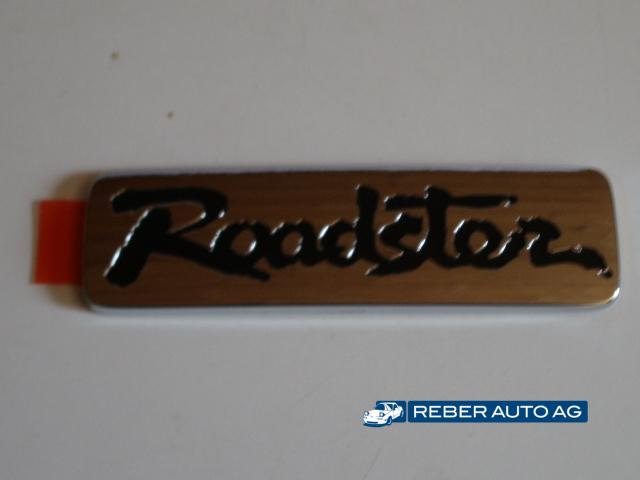 Heckemblem "Roadster" schwarz (Japan) 90-97