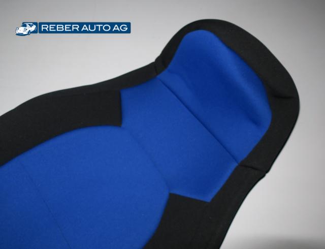 Sitzbezug Neoprene schwarz/blau 90-94