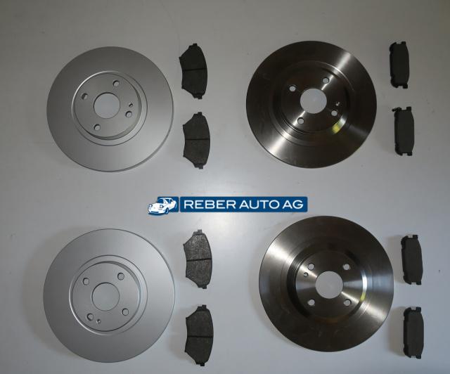 Bremsenset vorne+hinten 270/276mm 01-05