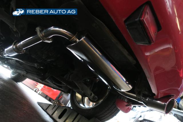 Sportauspuffanlage Chromstahl COBALT 900494 Unteransicht Mazda MX-5 NA
