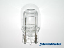 Glühlampe Glassockel 12V W21W 98-19