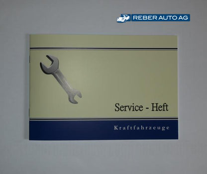 Serviceheft Universal - Wartungsbuch für Fahrzeuge