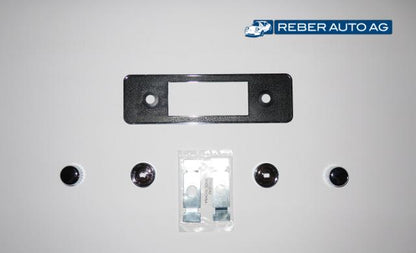 RetroSound Radio Blende chrom/schwarz