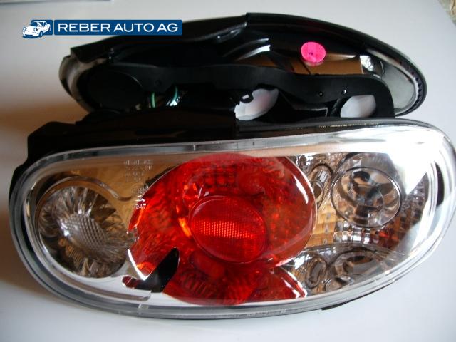 Rückleuchten Klarglas Chrom 90-97