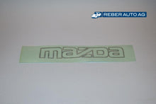 Aufkleber mazda Stossfänger vorne Grau 90-97