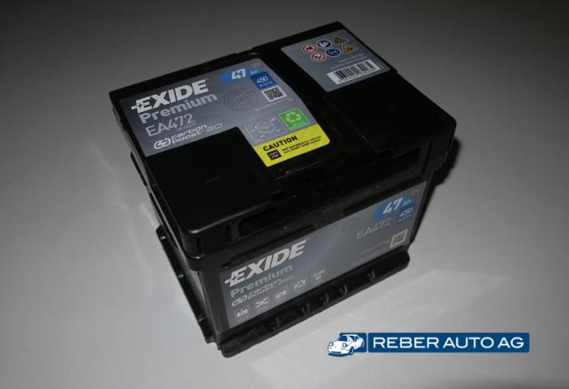 Batterie Exide Premium 12V 47Ah 90-05