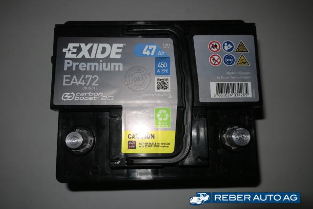 Batterie Exide Premium 12V 47Ah 90-05