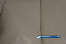 Sitzbezug Kunstleder beige 90-94