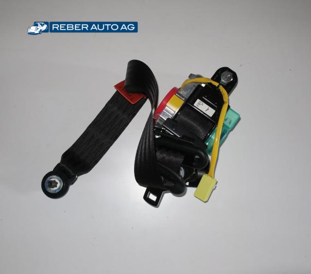 Rollgurt mit Gurtstraffer Schwarz 98-00