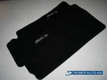 Teppichsatz Fussraum velours schwarz 06-08