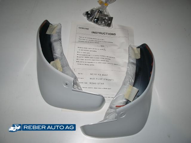 Schmutzfängersatz vorne grundiert NC10V3450F Schmutzlappen Original Mazda MX-5 NB NBFL 1998-2005
