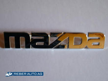 Schriftzug mazda chrom hinten NA1251711 Chromschrift Heckverkleidung Original Mazda MX-5 NA 1990-1997

